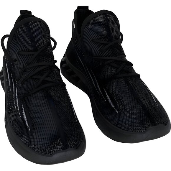 Akademiks Fit 3.0 Knit Jogger Black Men's Athletic Sneakers 11M - Picture 1 of 6